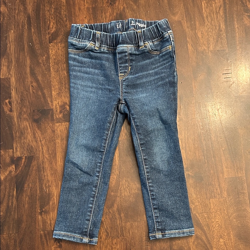 Baby GAP Girls Denim Jeggings size 3, new without tags